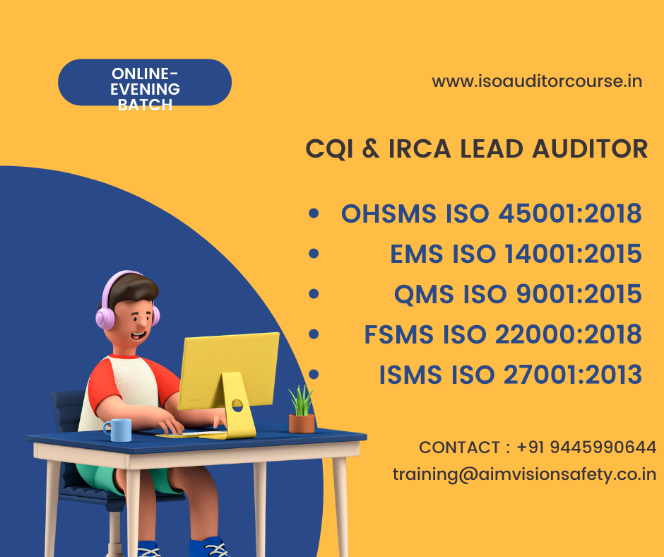 iso lead auditor course in Chennai